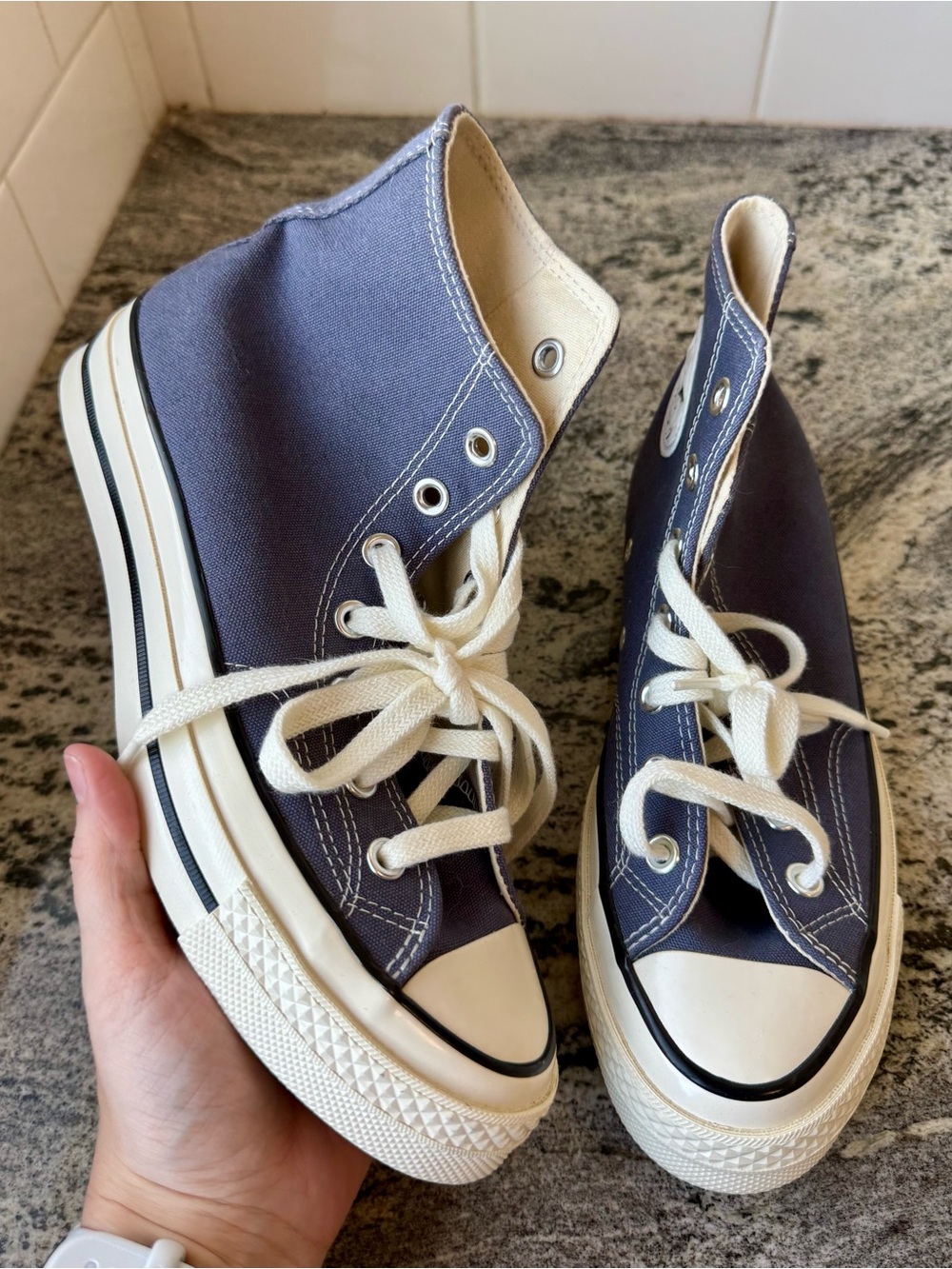 Converse Chuck 70 Vintage High Top Blue NWOT Size W 8